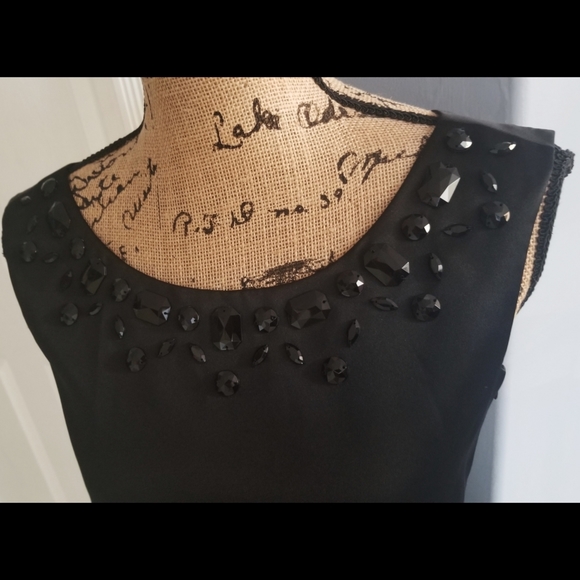 NWT Ann Taylor Little Black Dress Sleeveless Sz 2 - Picture 6 of 14